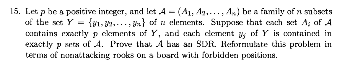  2 15. Let p be a positive integer, and let A
