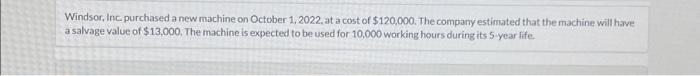 Compute the depreciation expense under declining balance using double the straight line