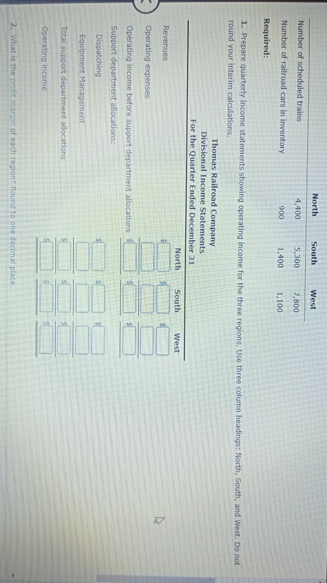 $(1) $(3,300) Delmar Company Budget Performance Report-Manager, Western Region Plant For the