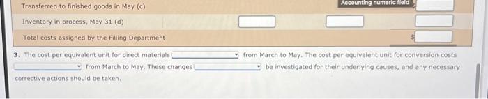 entering the department, all were completed except 1,000 units that were 60%