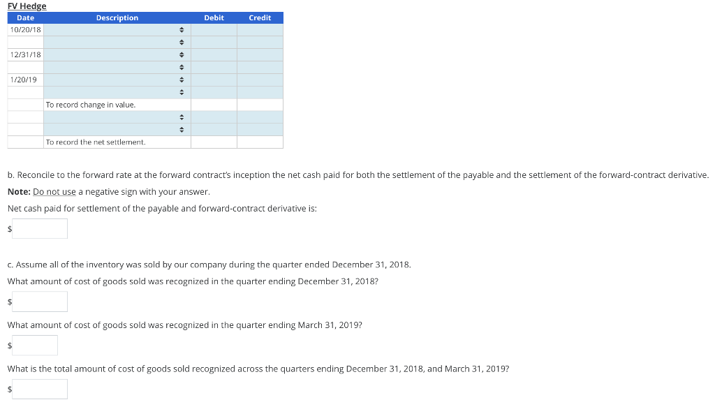 foreign-currency-denominated accounts payable, strengthening $ S On October 20, 2018, our company