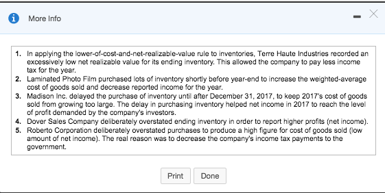  The Multiple choice for the first black (The small one) 1-