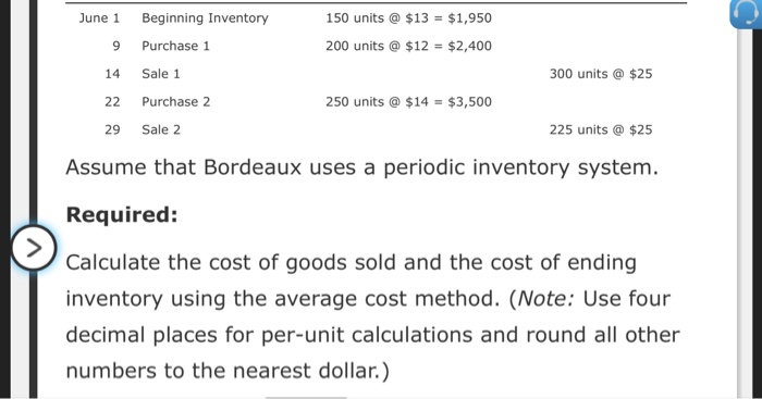  Please explain June 1 Beginning Inventory 150 units $13-$1,950 9 Purchase