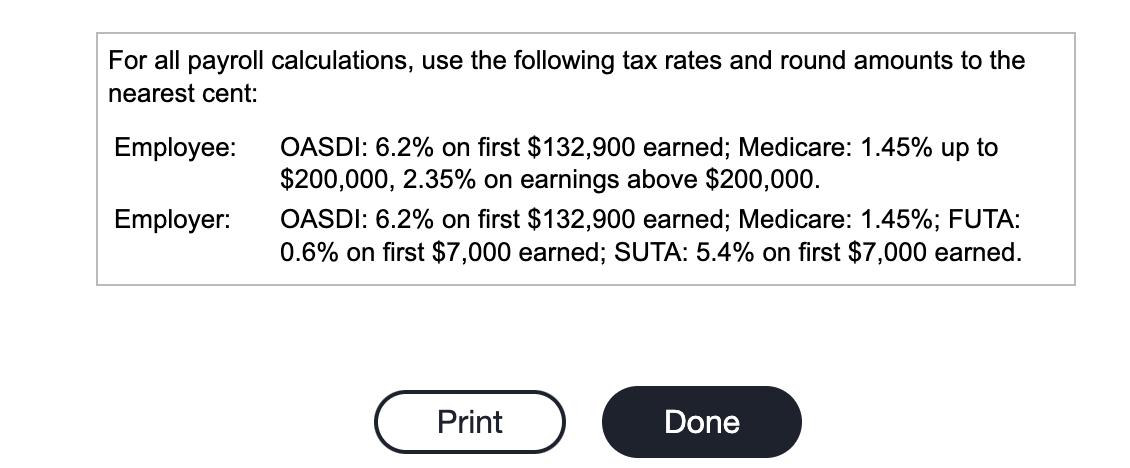 decimals. (Round all amounts to the nearest cent. Abbreviations used: Beg. =
