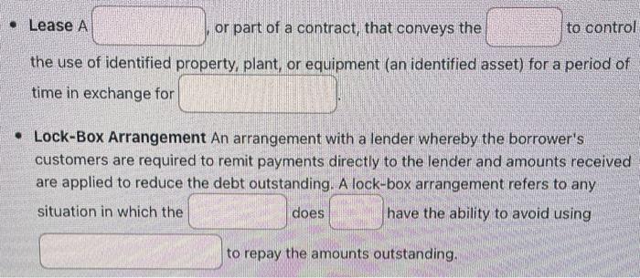 please use ASC topic 470 Debt please help Lease A or part