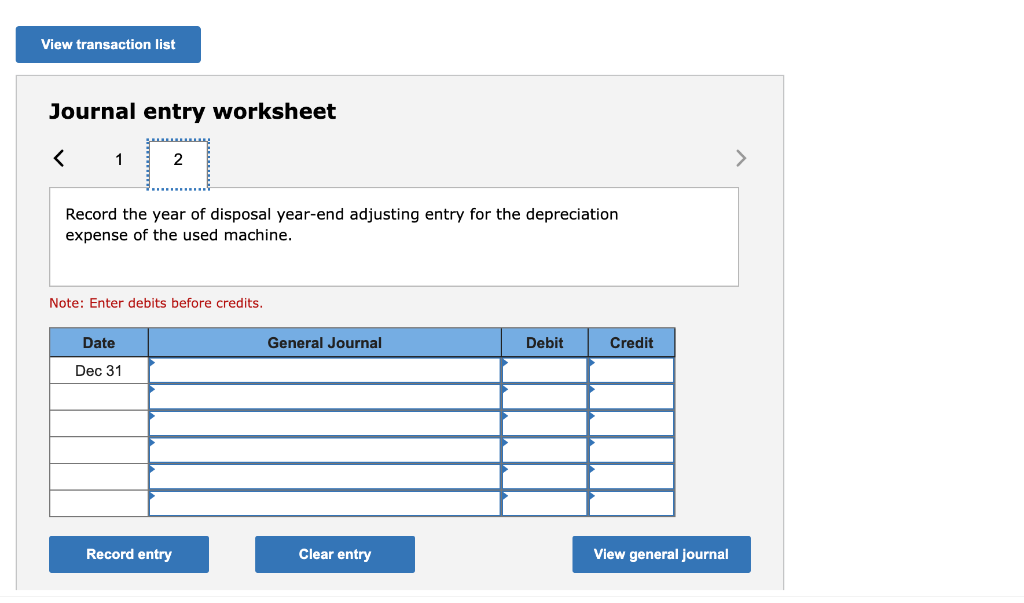 questions displayed below.) Onslow Co. purchased a used machine for $144,000 cash