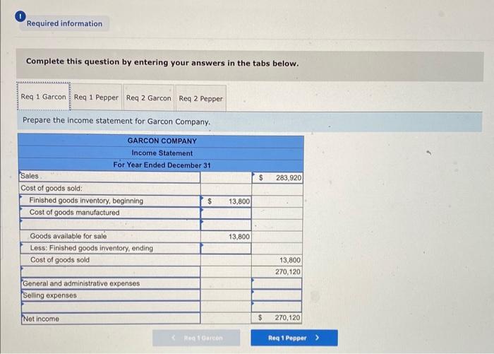 below. (Algo) [The following information applies to the questions displayed below.] The