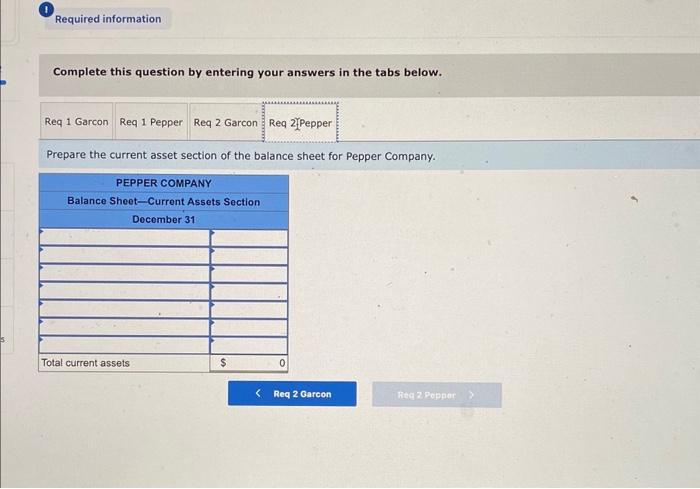 manufacturer LO P1 1. Prepare income statements for both Garcon Company and