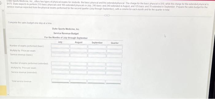  Comglete the sayer budger one step af a time