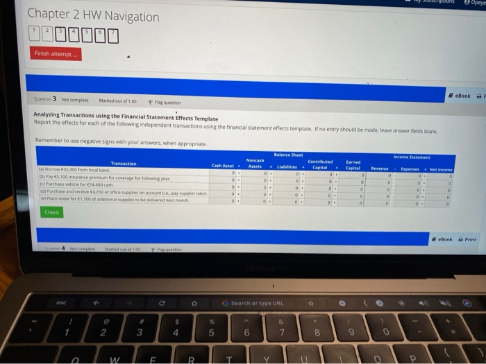  Opeye Chapter 2 HW Navigation DEDODDI Finish attempt eBook Question 3