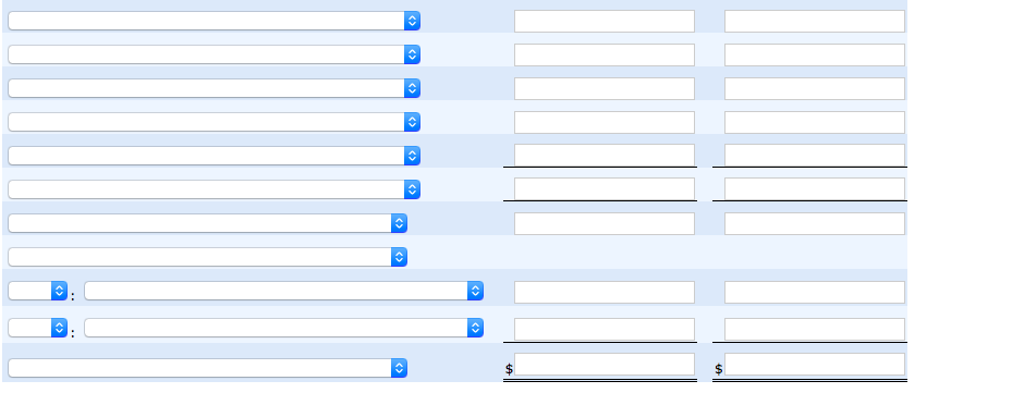 materials purchases Direct labor 106,380 118,200 Manufacturing overhead 82,740 88,650 Selling and