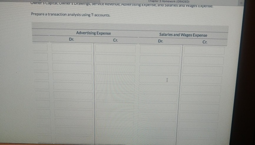 one-year Insurance policy for $1,080. 5 Paid advertising expenses of $1,080. 10