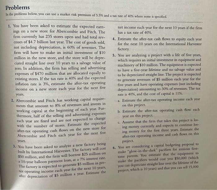 Just problem 3 EE Problems In the problems below, you can use