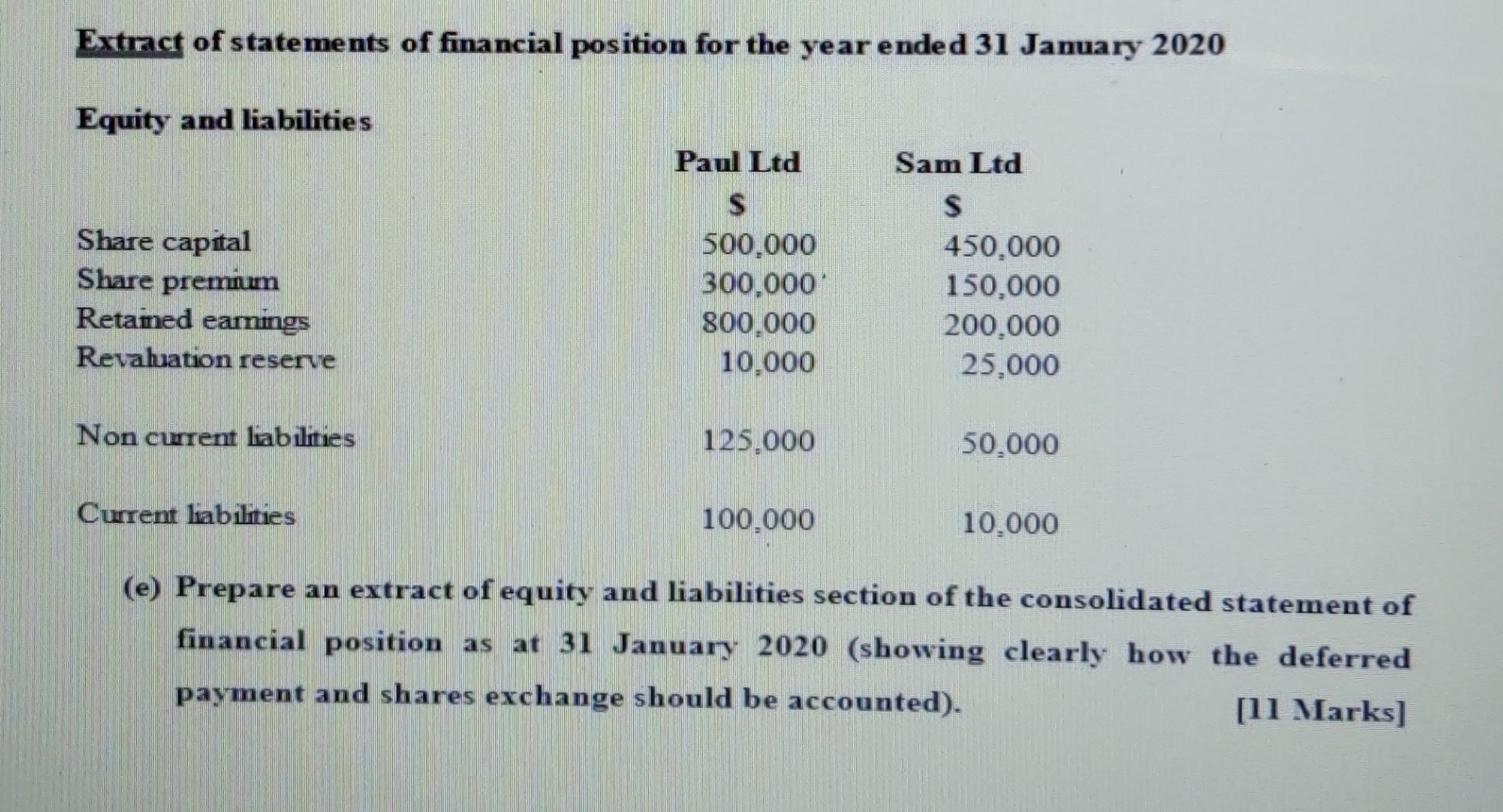 Please solve all parts from a to e. e part is attached
