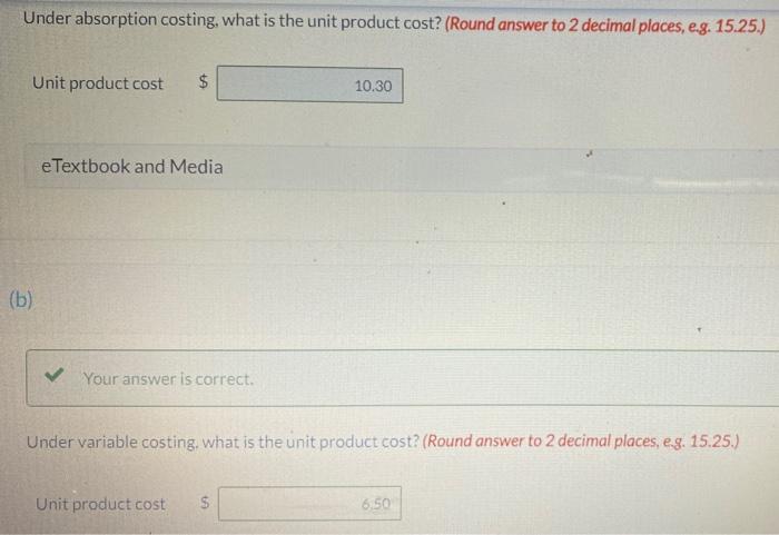 Cullumber Company. Total Variable Sales price $20/unit Direct materials used $95,850 Direct