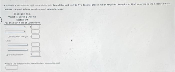 year of operations, Snobegon, Inc. (located in Lake Snobegon, Minnesota), produced 40,100