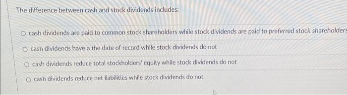 55 help please with accounting dont understand The difference between cash and