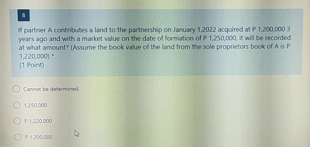 is known by third parties as partner but does not take active