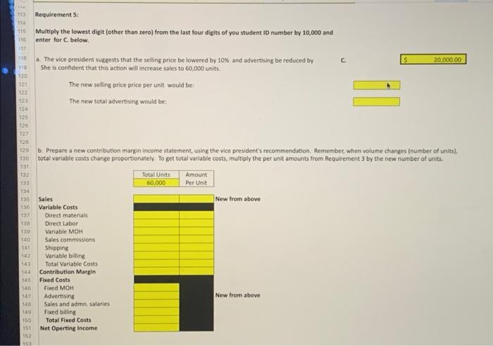 change rows or colums on this spreadsheet. Input areas are in yellow
