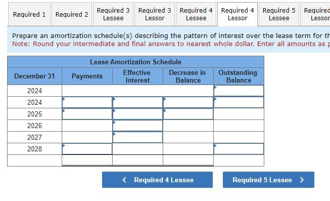 $644,708. - The lessee-guaranteed residual value on December 31,2028 , is $25,000.
