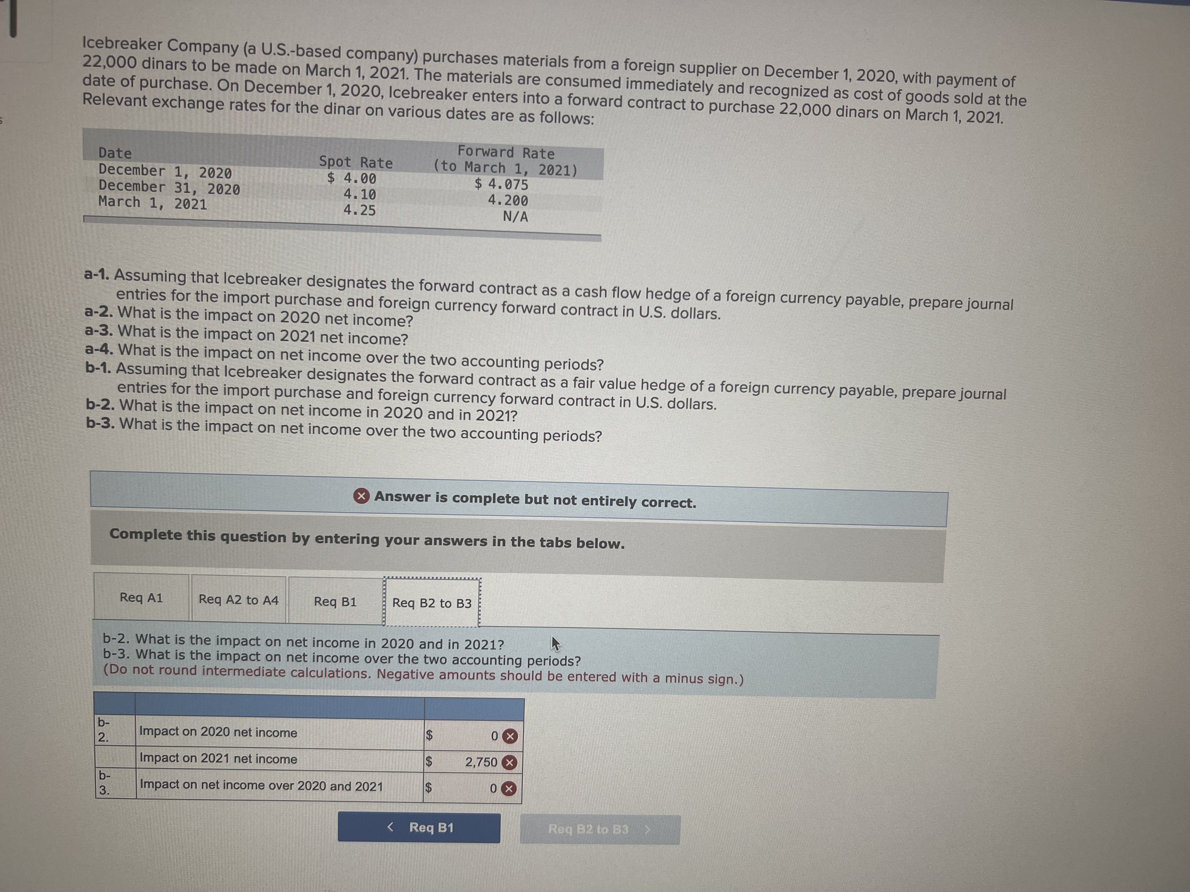  help me solve B2 amd B3 