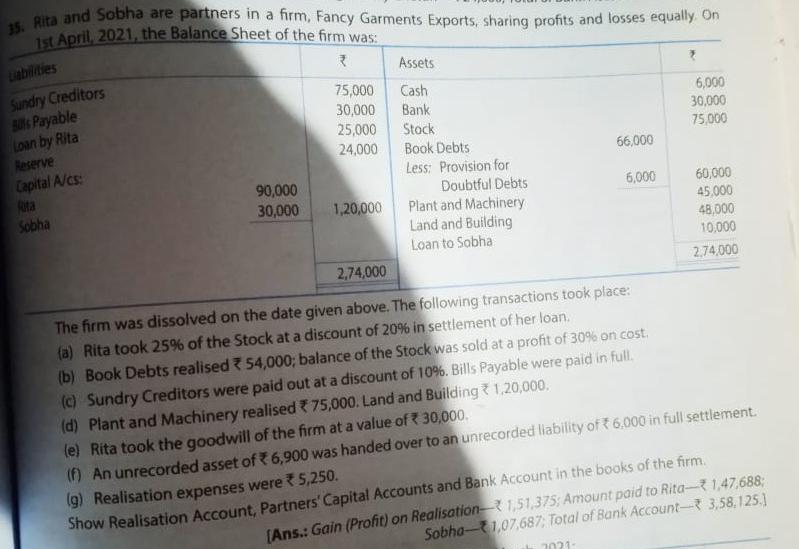 please explain solution with full details. answer is also given to