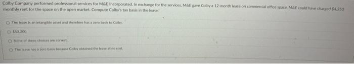 I need help with this question monthly cent for the space on