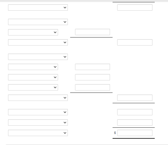 Depreciation expense was $16,100. 2. Dividends declared and paid were $23,700. 3.