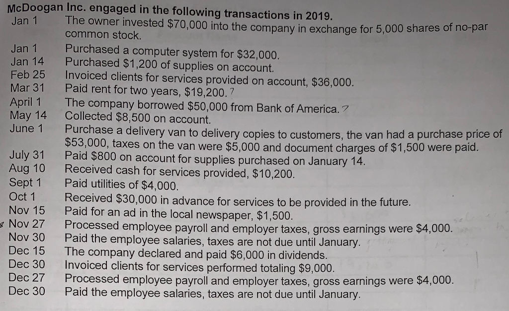 record adjusting entries. 4. Post the adjusting entries to the general ledger