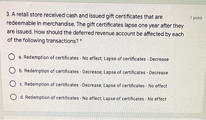 2 hours please give me a correct answer 1. Which of the