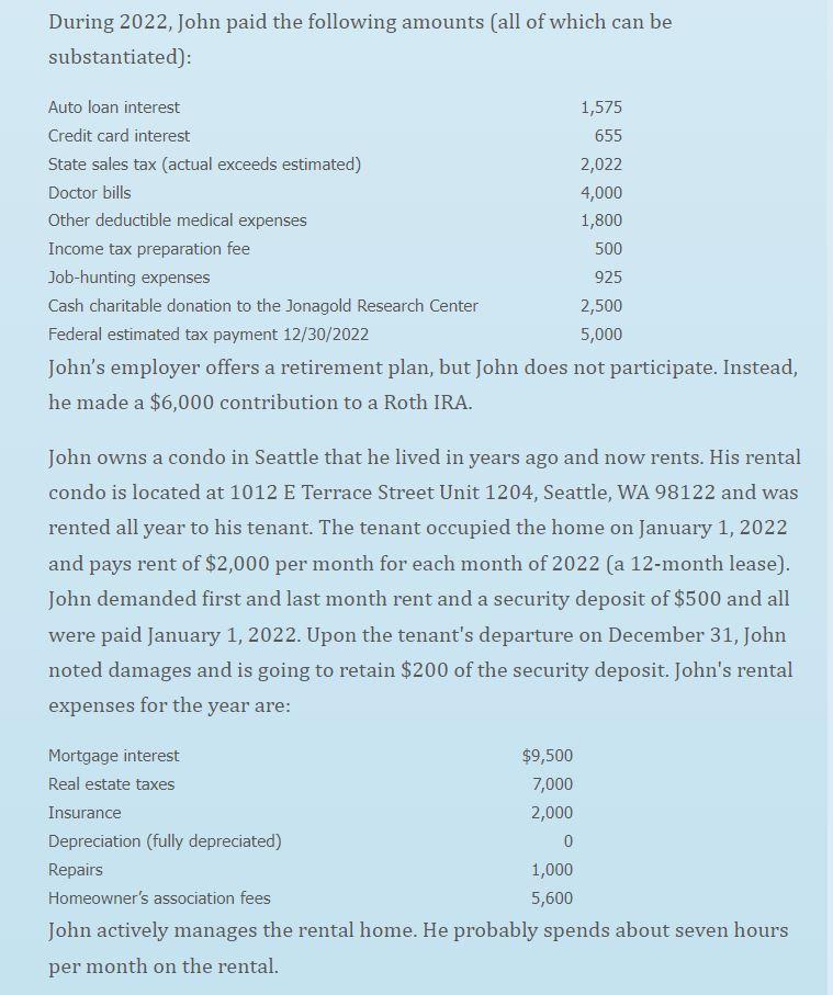 (birthdate June 6, 1983) received the following Form W-2 from his employer