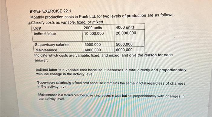 makes calculators that sell for NT 5000 each. For the coming year,