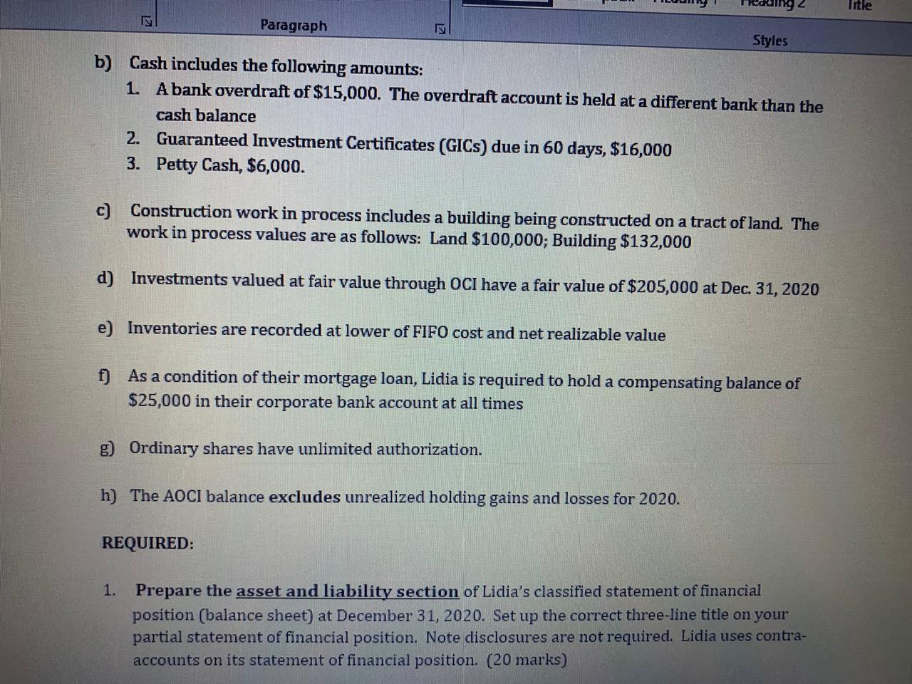 accounts have normal balances. $ Account Name Copyrights 222,000 Account Name 125,000