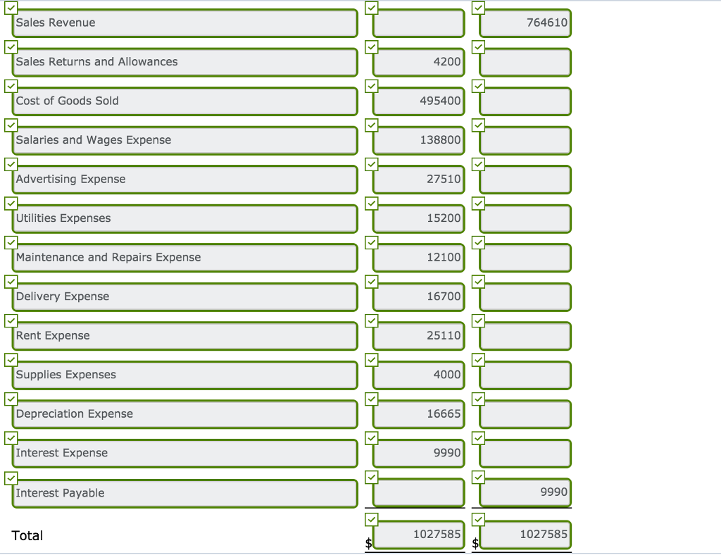 Supplies Equipment Accumulated Depreciation-Equipment Notes Payable Accounts Payable Common Stock Retained Earnings