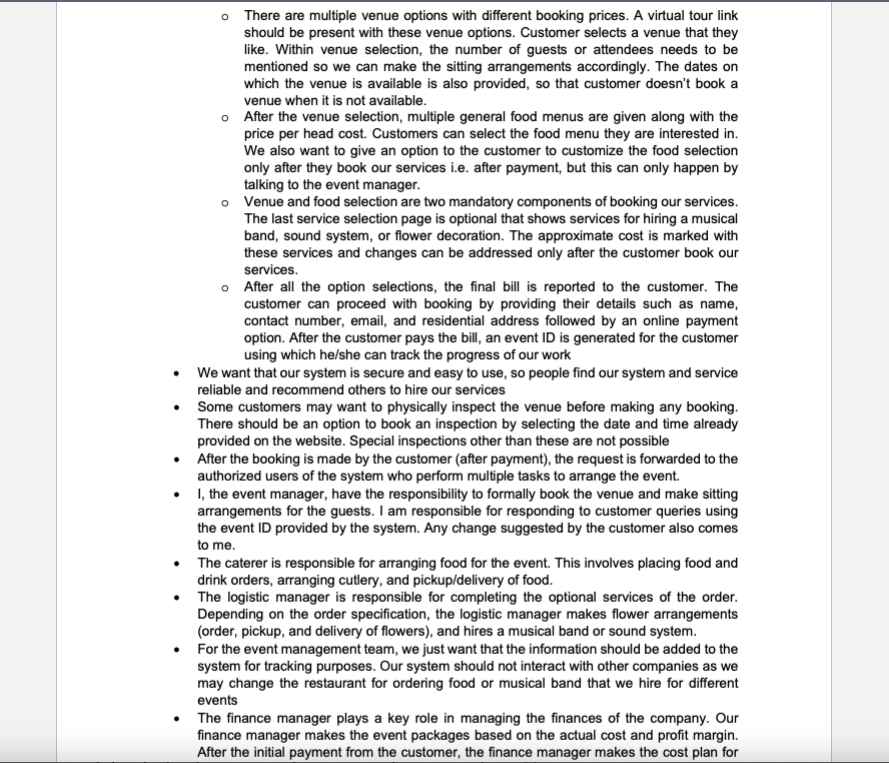 Scenario: With an increasing number of people utilizing online services instead of