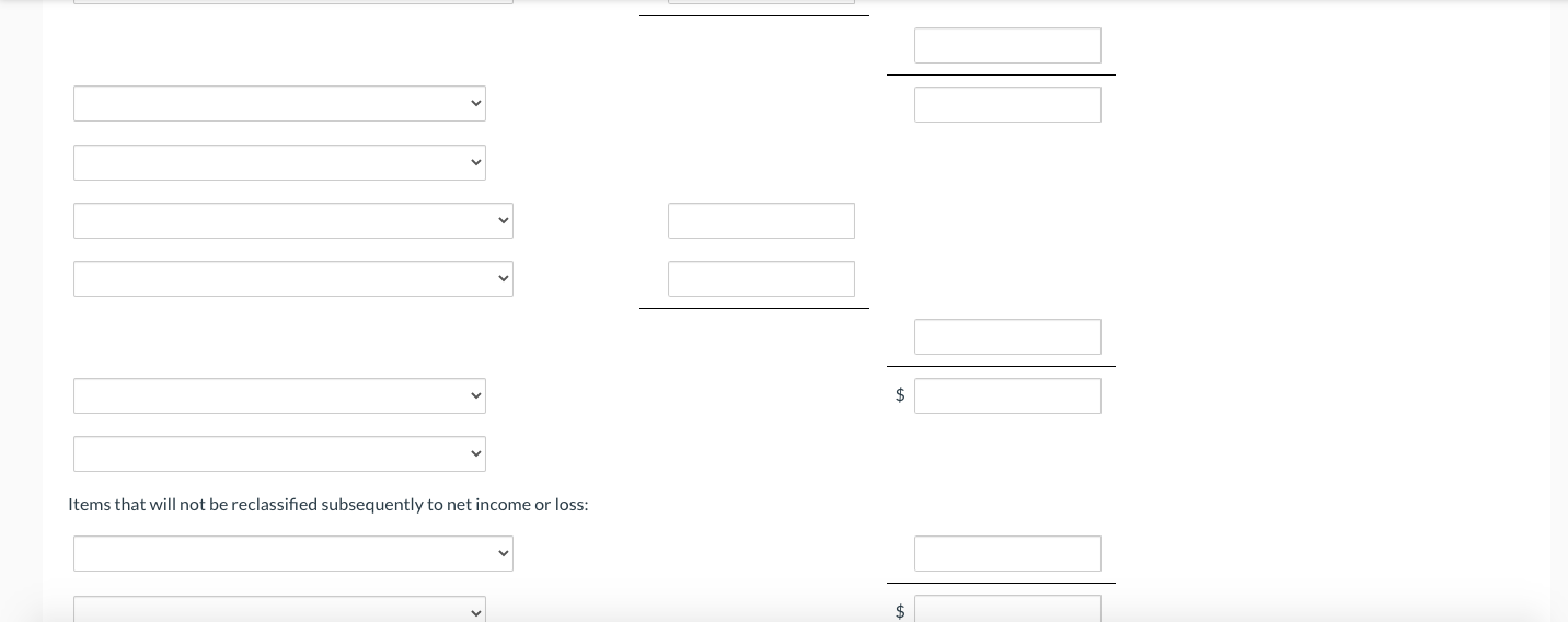 goodwill Income tax on continuing operations for 2020 (assume this is correct)