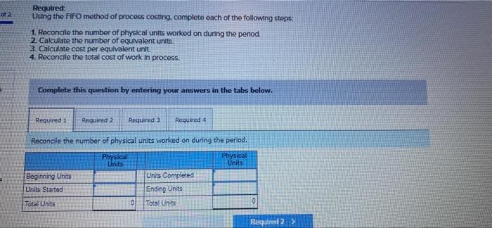 costs Direct materials Conversion cost Work in process, July 31 (100% complete