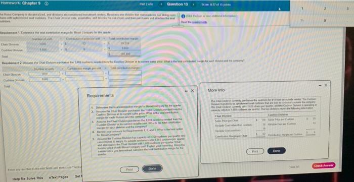  Homework Chapter 9 Question 13 2 Cosmos 0 www. w Cu