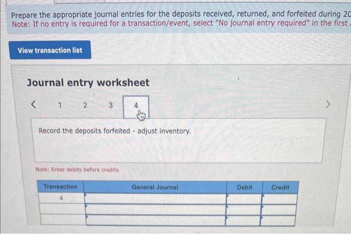 is equal to the container's cost. They recelve a refund when the