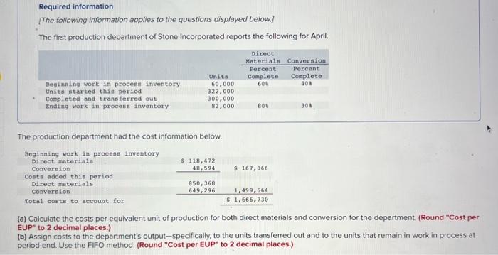 use req info to solve required parts A. & B. plzzz help!