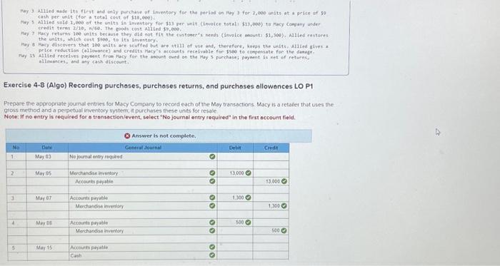 cannot find the finalnumbers for the May 15th column Wh 3 aliled