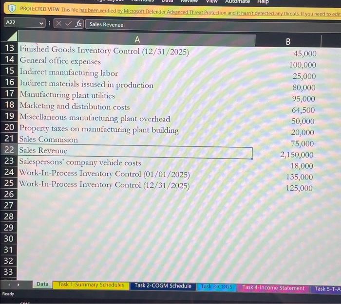 - "Vlookup" function - "Sum" function - Cell formatting You may find