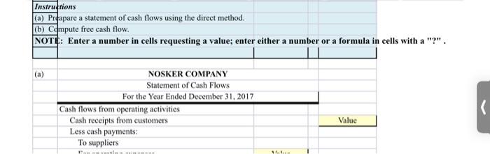 in this file. Assume that the 2017 balances for accounts receivable, inventory,