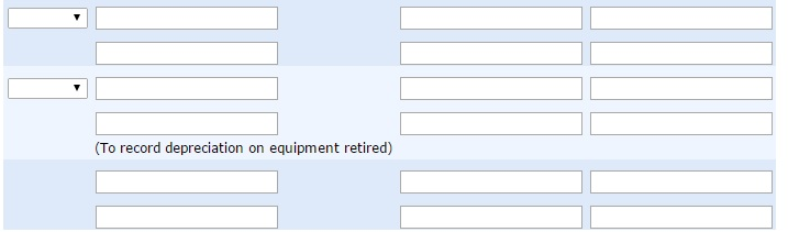 depreciation- buildings Equipment Less: Accumulated depreciation- equipment Total plant assets $ 4,152,000