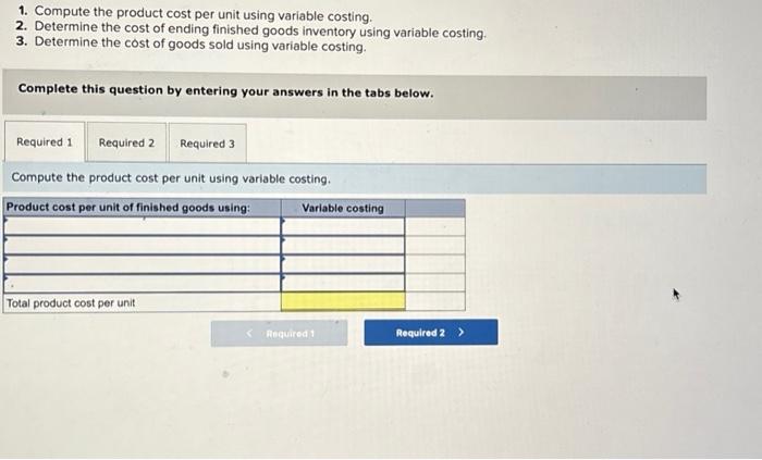 [The following information applies to the questions displayed below] Trio Company reports