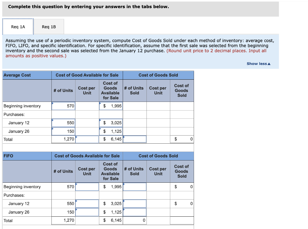 Evaluating Four Alternative Inventory Methods Based on Income and Cash Flow LO7-2,