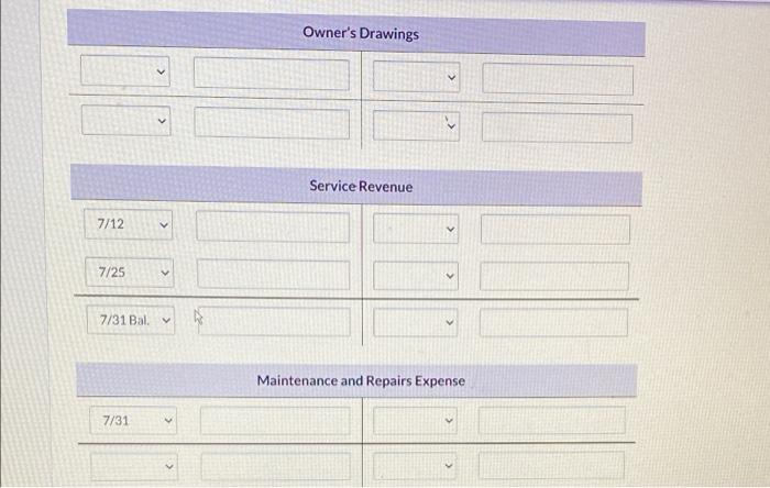 the company. Purchased used truck for $6,400, paying $1,600 cash and the