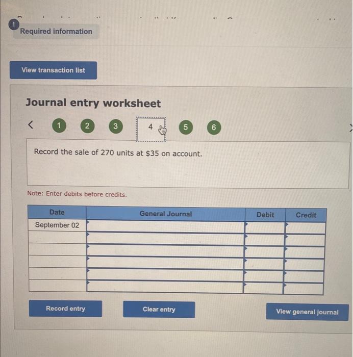 units at anit sales price of 530 on aecount. April 9. Purchased