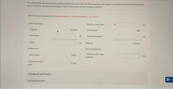 for Sutton Company are presented below. Some amounts are intentionally omitted. The