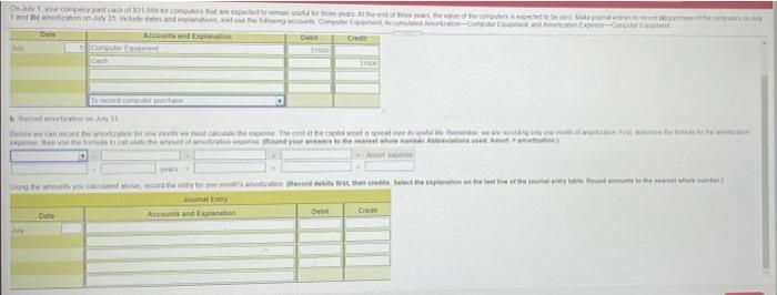 record amortization MS Only your comparece and not want Date ch 3